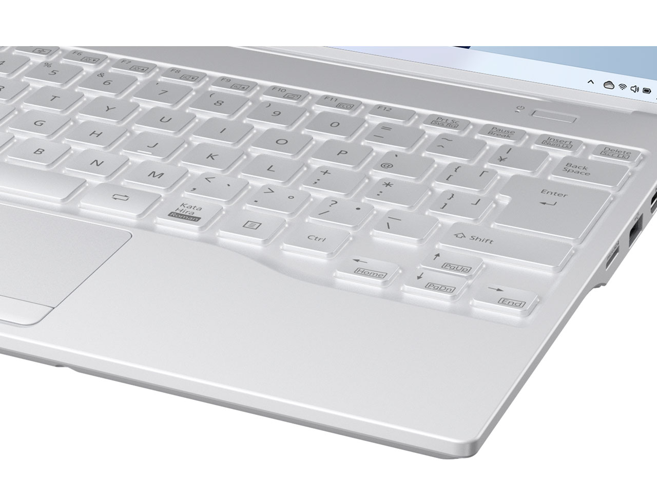 FUJITSU FMV LIFEBOOK UH90/H1 FMVU90H1W [シルバーホワイト]