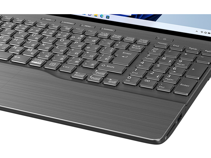 FUJITSU FMV LIFEBOOK AH77/H2 FMVA77H2B [ブライトブラック]