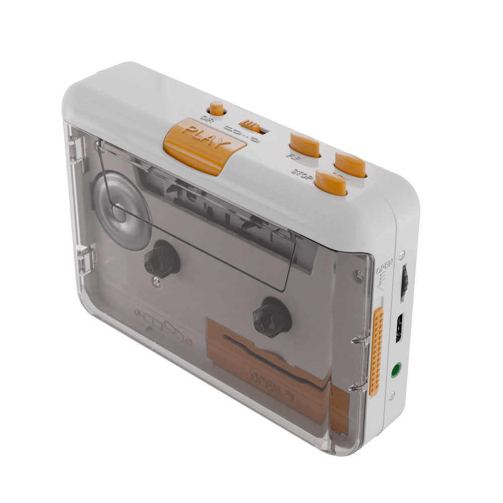 AREA 『カセットの音楽をパソコンに保存できるカセットキャプチャー機』『ポータブルカセットプレーヤーとしても使える』[SD-U2CCA-01]