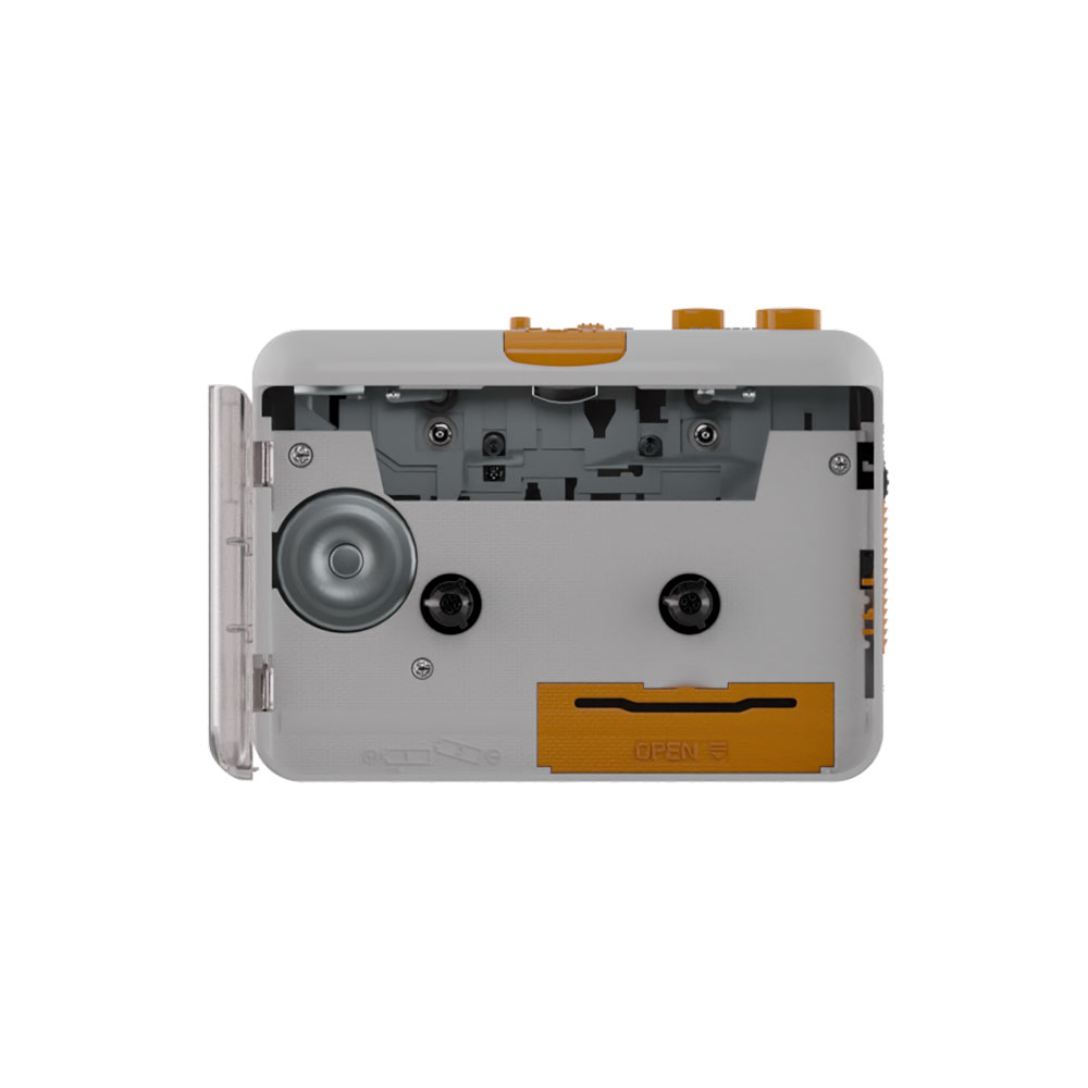 AREA 『カセットの音楽をパソコンに保存できるカセットキャプチャー機』『ポータブルカセットプレーヤーとしても使える』[SD-U2CCA-01]