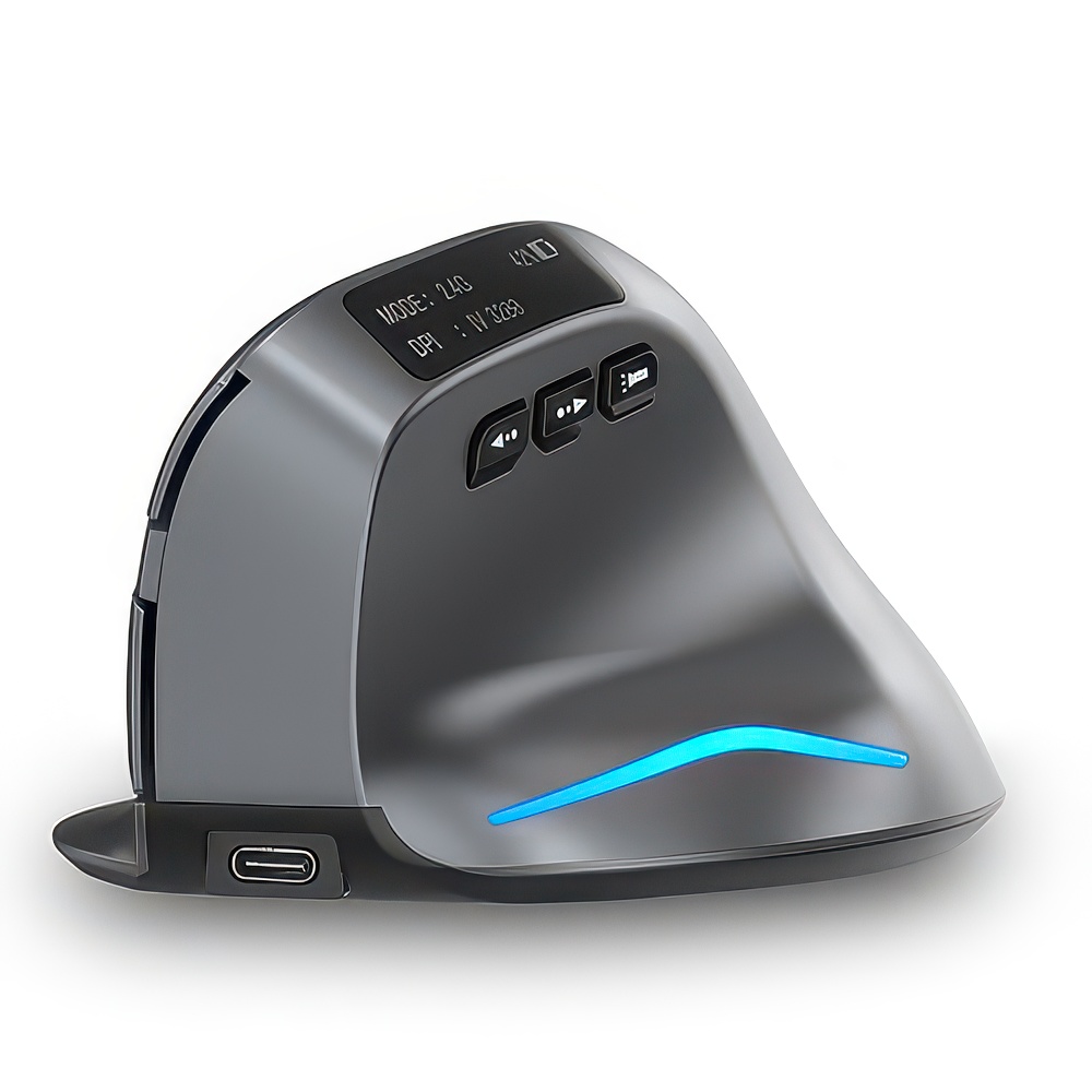 AREA 『LCD画面表示』『エルゴノミクス形状』『AutoHotPie対応』を実現する多機能マウス ErgoVerMouse [SD-F26]