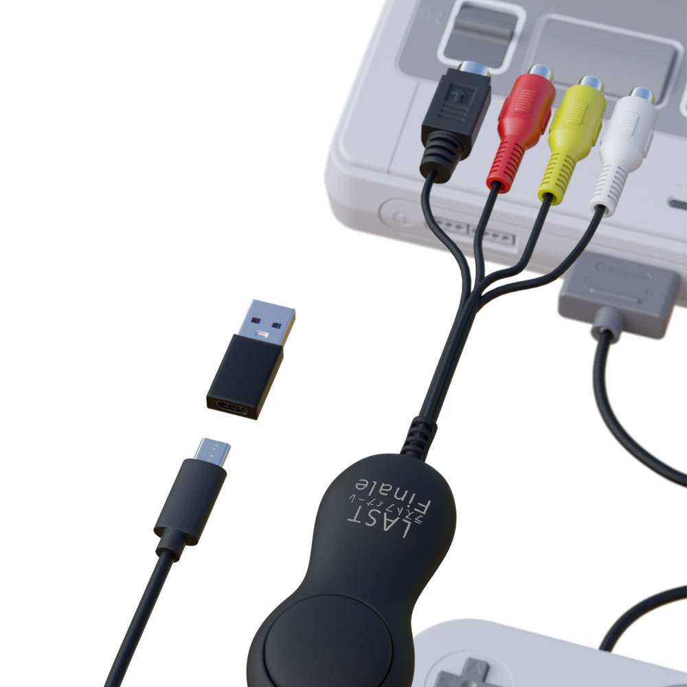 AREA 『ビデオテープのデジタル化』『Type C/USB-A両対応』『iPad録画対応』を実現するアナログキャプチャー [SD-U2CUP-C]