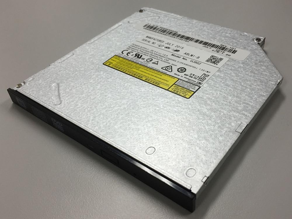 Panasonic パナソニック 9.5mm厚 SATA接続 内蔵型 スリムDVDスーパーマルチドライブ[UJ-8G2]