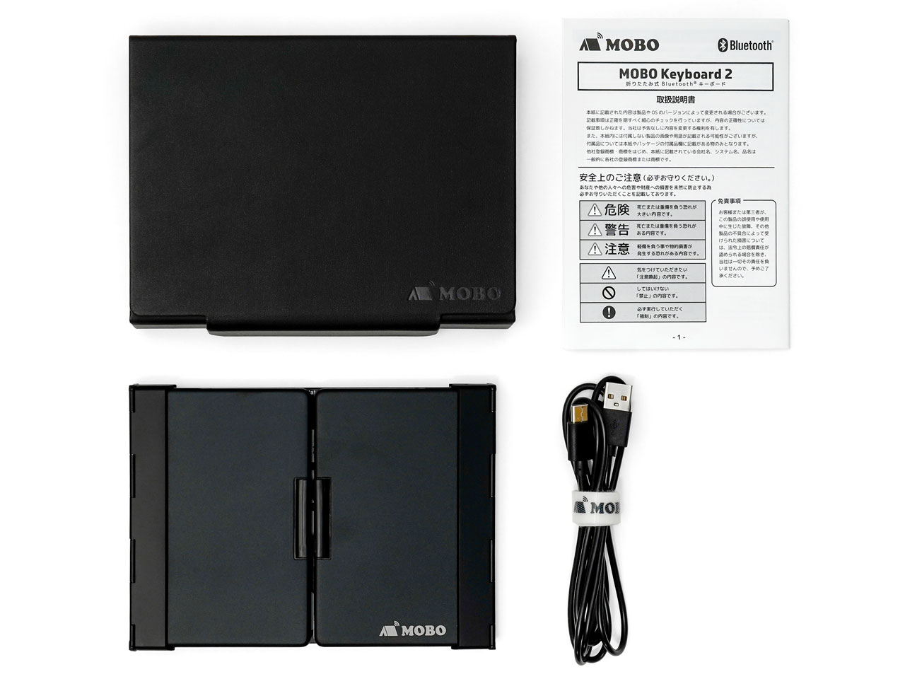 ARCHISS MOBO Keyboard 2 AM-K2TF83J/BKG [ブラック/グレー]