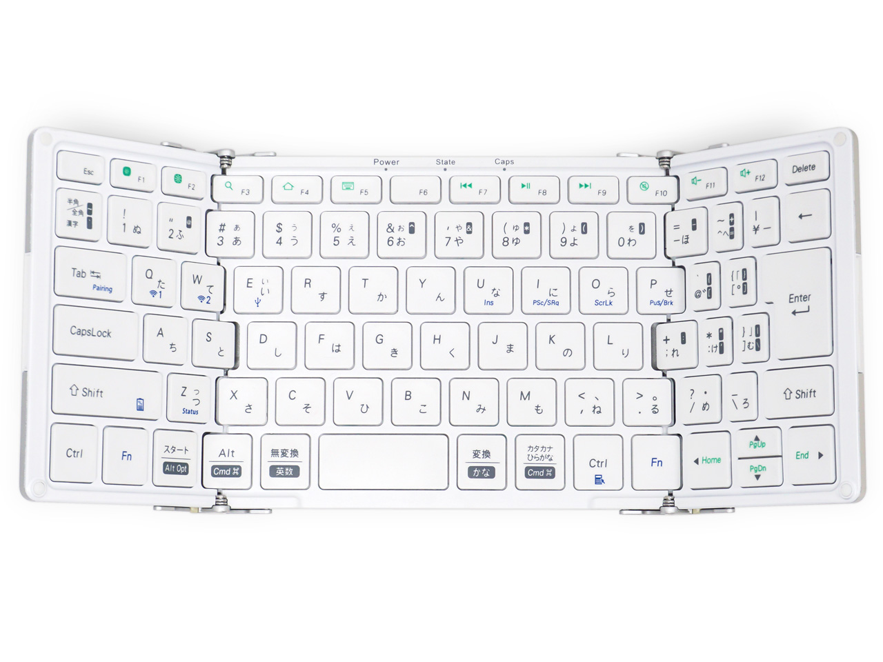 【ビジネス・SOHOフェア】ARCHISS MOBO Keyboard 2 AM-K2TF83J/SLW [シルバー/ホワイト]