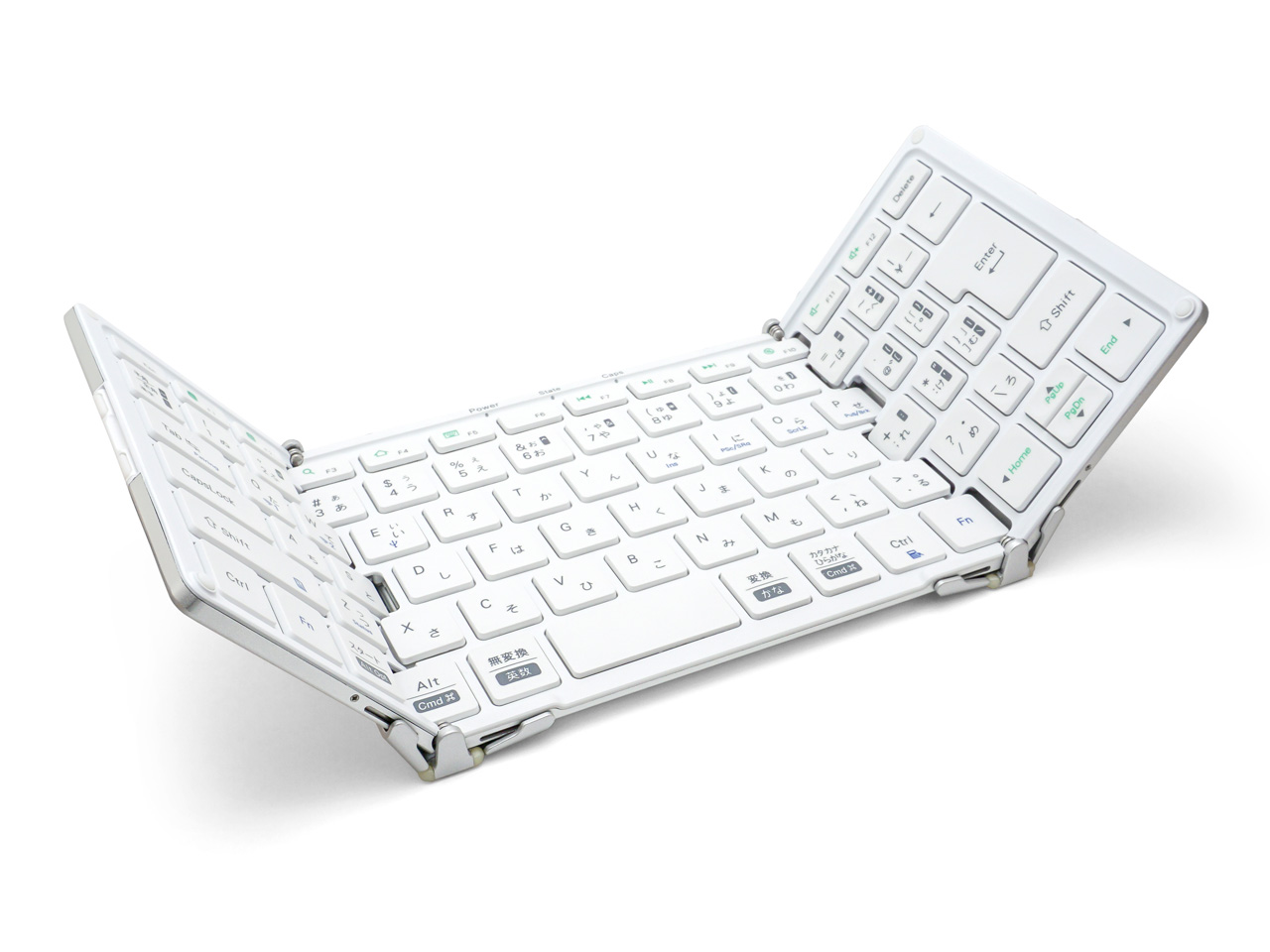 【ビジネス・SOHOフェア】ARCHISS MOBO Keyboard 2 AM-K2TF83J/SLW [シルバー/ホワイト]