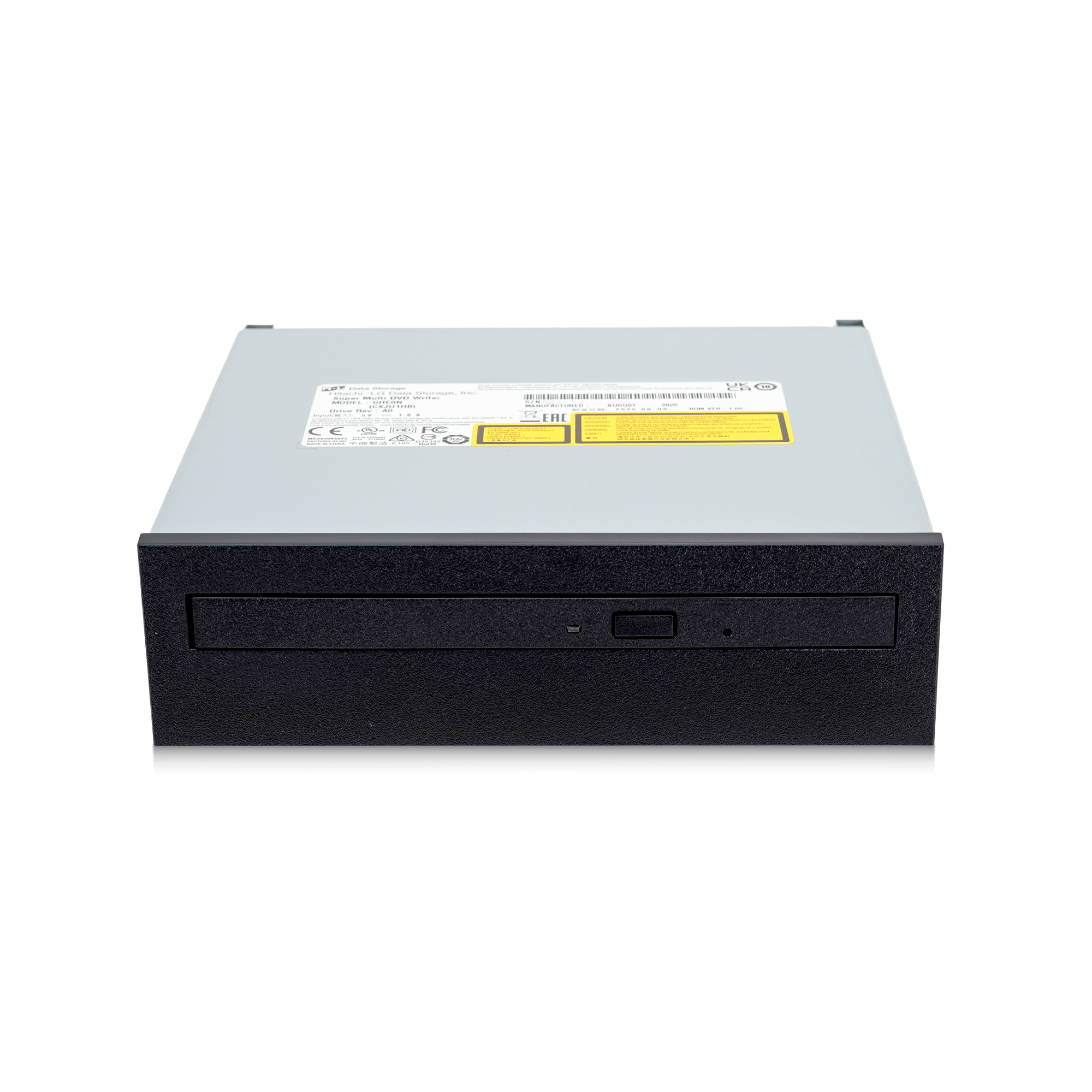HLDS(日立LGデータストレージ) GHE0N BK 5インチベイ 内蔵用 DVDドライブ 書き込みソフト付【簡易包装 バルク品】