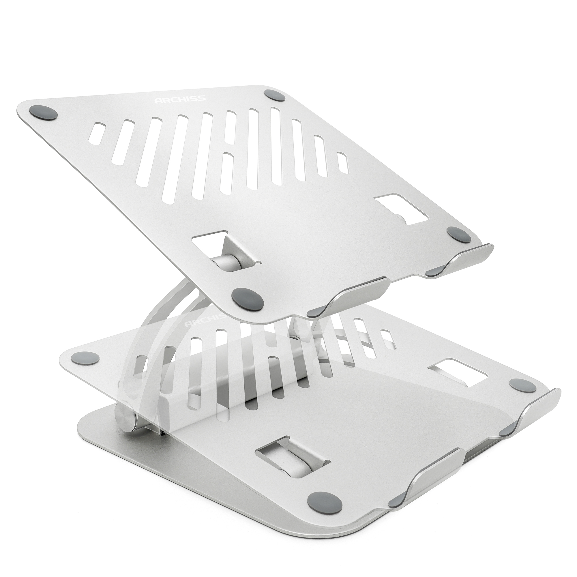 ARCHISS（アーキス）USB-C接続ドッキングステーション付きノートパソコンスタンド LIFT UP HUB-STAND BY ME [AS-LHBM-SL]