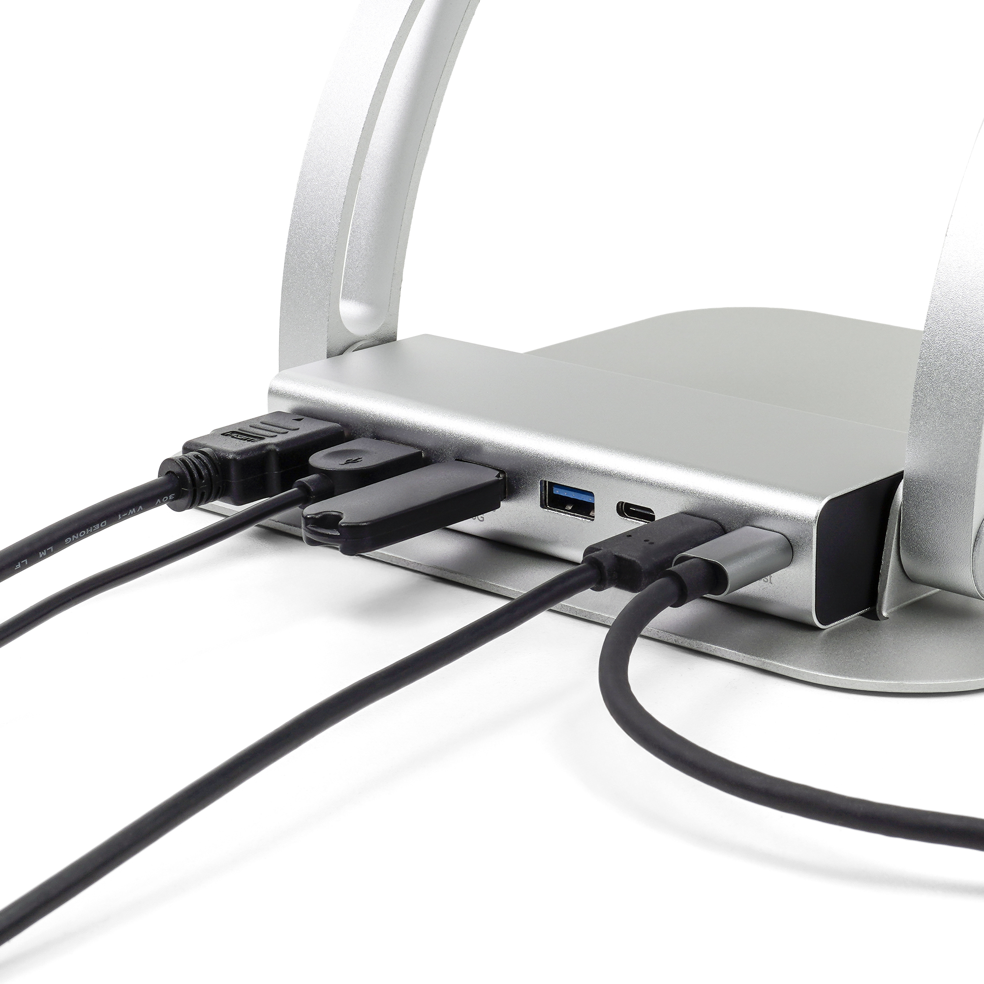ARCHISS（アーキス）USB-C接続ドッキングステーション付きノートパソコンスタンド LIFT UP HUB-STAND BY ME [AS-LHBM-SL]