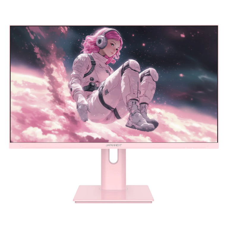 【ピンクモデル】JAPANNEXT 23.8インチ ゲーミングモニター 200Hz 0.5ms FHD 1920x1080 IPSパネル (HDMI/DisplayPort/VESA対応/高さ調節/回転(ピボット)機能/ブルーライトカット / 視野角178°) JN-IPS238G200F-HSP-PK