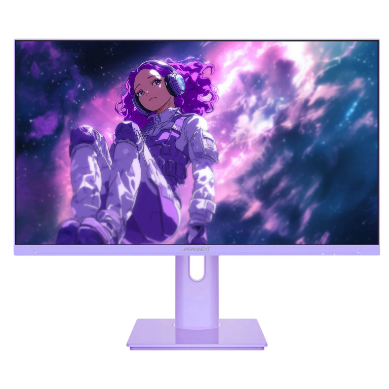 【パープル】JAPANNEXT 23.8インチ ゲーミングモニター 200Hz 0.5ms FHD 1920x1080 IPSパネル (HDMI/DisplayPort/VESA対応/高さ調節/回転(ピボット)機能/ブルーライトカット / 視野角178°) JN-IPS238G200F-HSP-PP