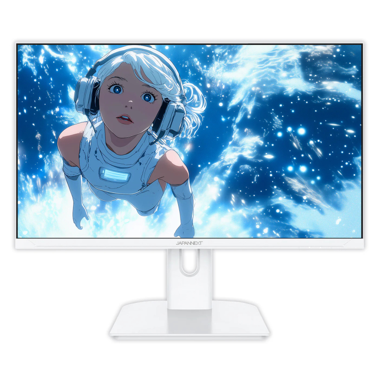 【ホワイトモデル】JAPANNEXT 23.8インチ IPSパネル搭載 120Hz/0.5ms(MPRT)対応 フルHD(1920x1080)解像度 ゲーミングモニター JN-IPS238G120F-W