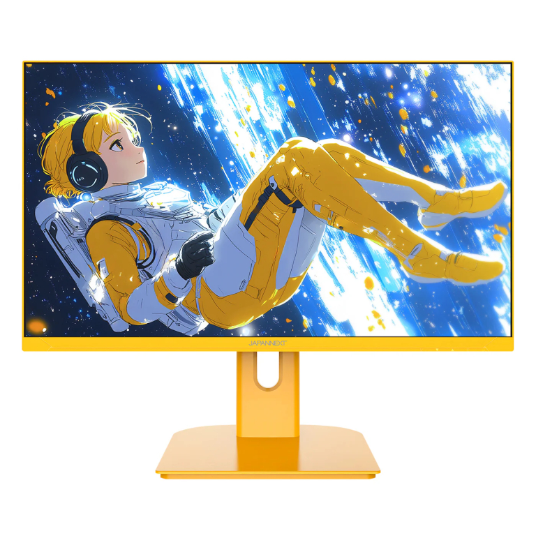 【イエローモデル】JAPANNEXT 23.8インチ IPSパネル搭載 120Hz/0.5ms(MPRT)対応 フルHD(1920x1080)解像度 ゲーミングモニター JN-IPS238G120F-YE