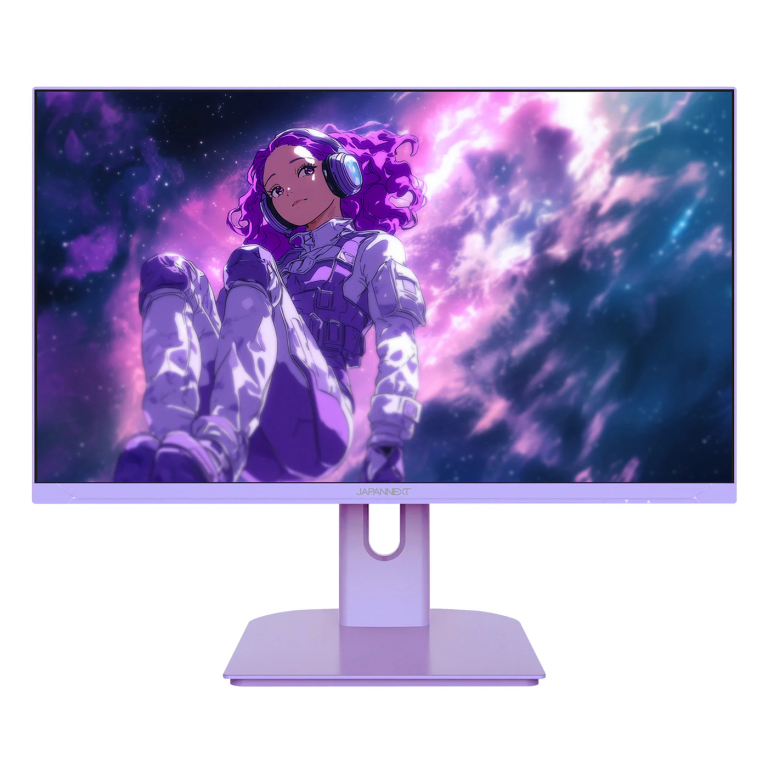 【パープルモデル】JAPANNEXT 23.8インチ IPSパネル搭載 120Hz/0.5ms(MPRT)対応 フルHD(1920x1080)解像度 ゲーミングモニターJN-IPS238G120F-PP