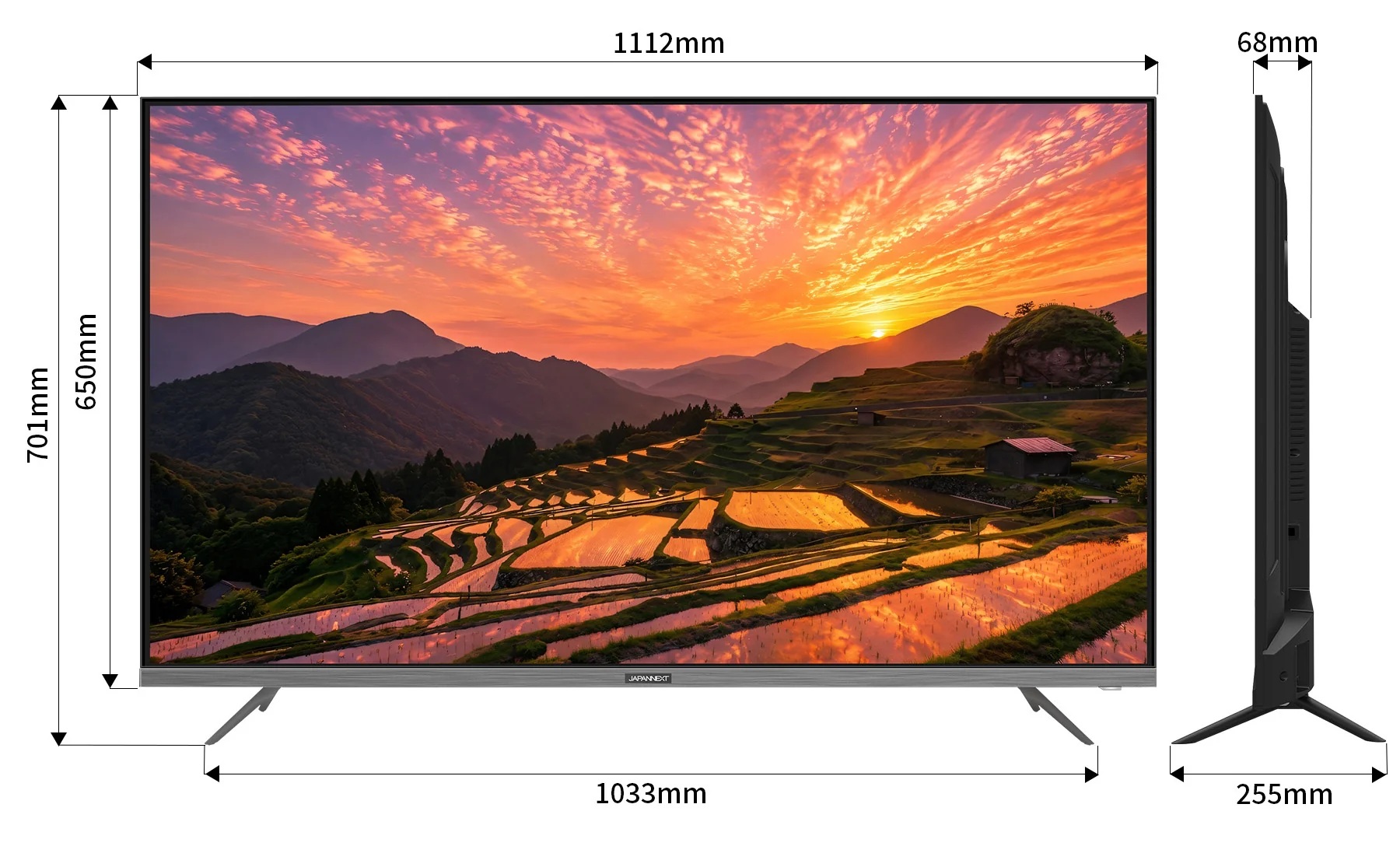 【お取り寄せ】JAPANNEXT JN-V50U2-M [50インチ 4K (3840x2160)]