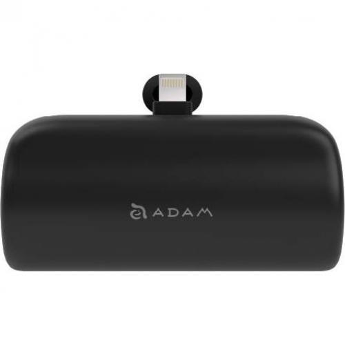 Adam Elements 折りたたみスタンド付きモバイルバッテリー (5000mAh) APBADGVP5LBK [ブラック]