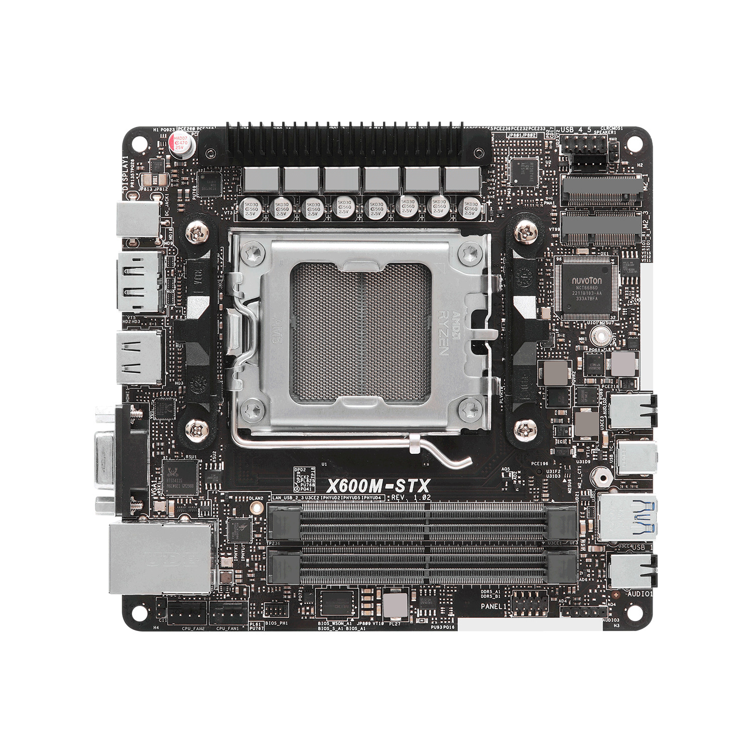 ASRock DESKMINI X600/B/BB/BOX/JP [ AMD X600搭載 ベアボーンPC AMD Socket AM5 Ryzen 8000 / 7000シリーズ サポート メーカー保証1年 ]