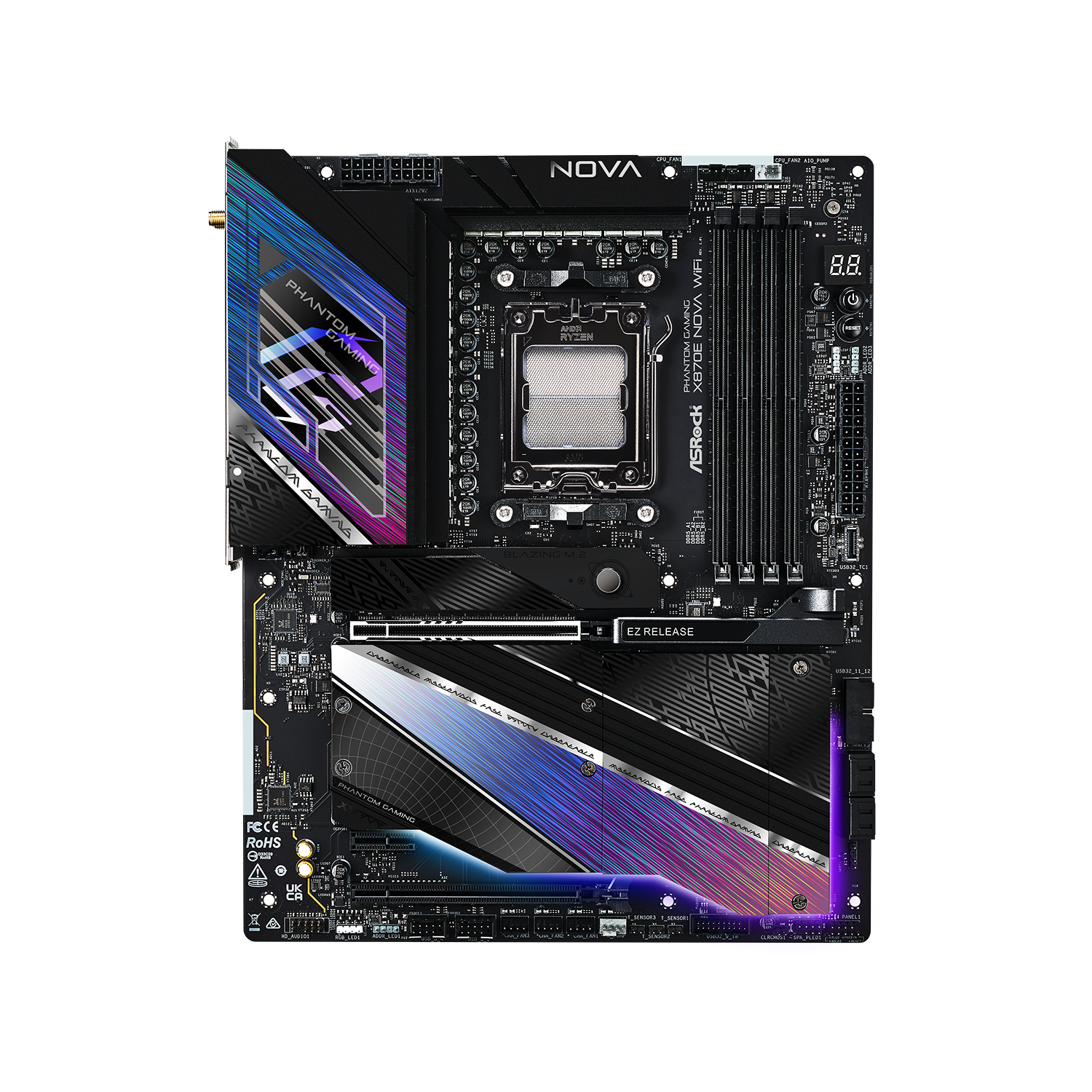 ASRock(アスロック) AMD X870Eチップセット搭載 AMD AM5 ATX