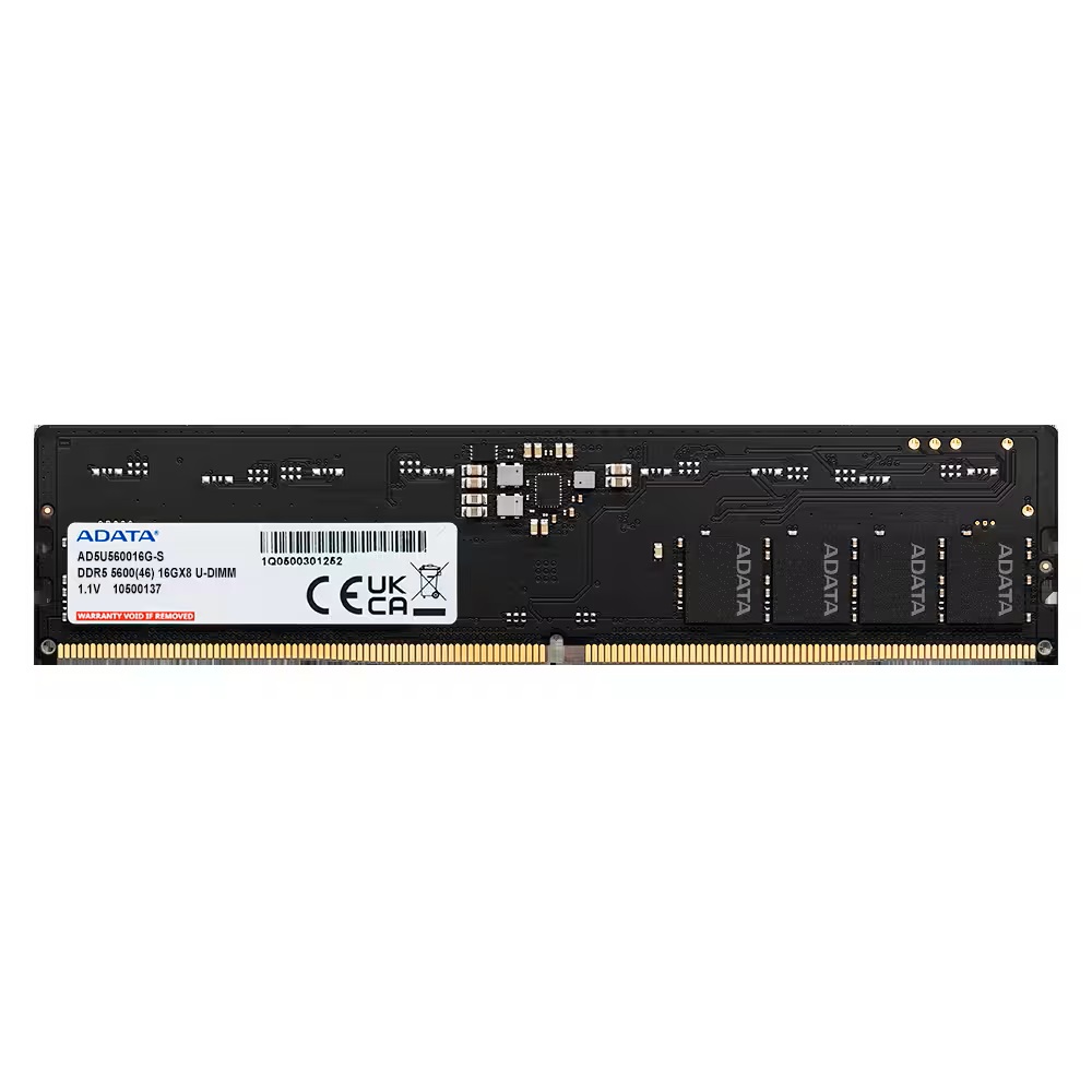 A-DATA DDR5-5600 DIMM(デスクトップPC用) 16GB(16GB×1枚組) AD5U560016G-S
