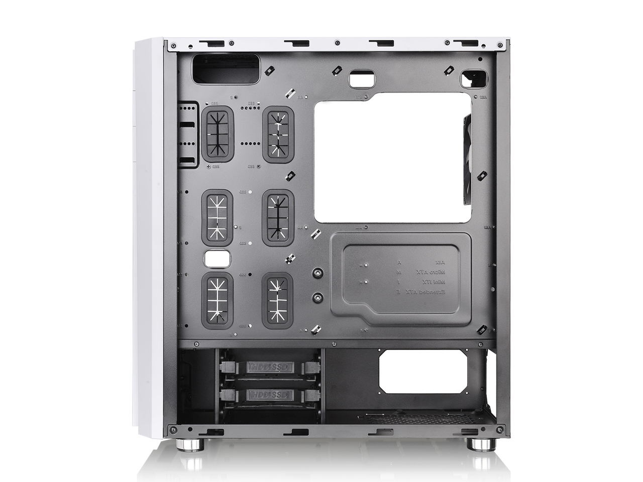 【中古】【店頭展示使用品】Thermaltake Versa H26 White /w casefan CA-1J5-00M6WN-01 [ホワイト](30日間保証）