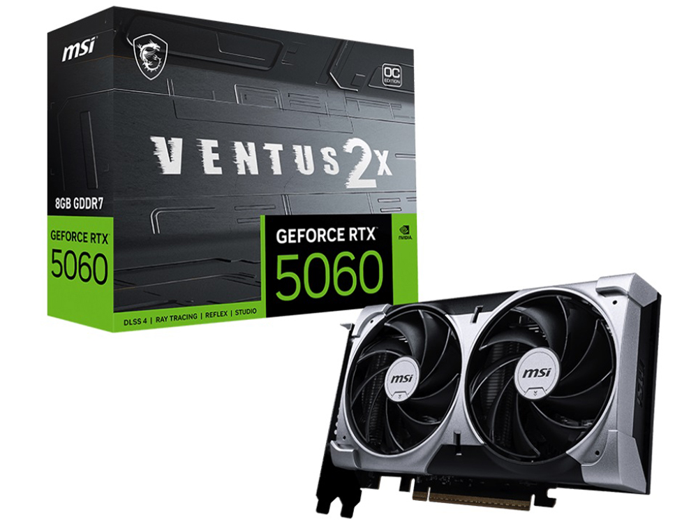 MSI GeForce RTX 5060 8G VENTUS 2X OC [PCIExp 8GB]