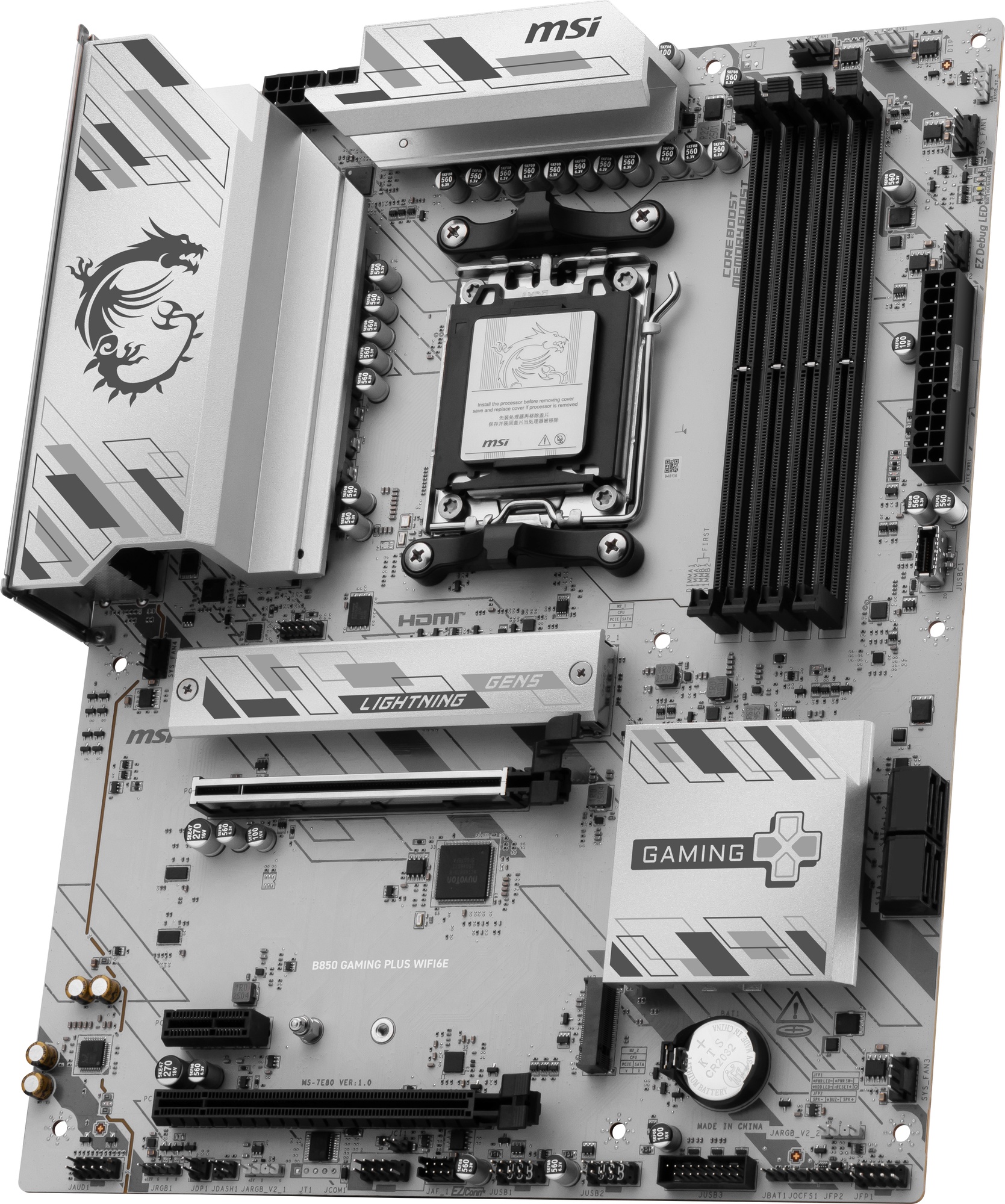 MSI B850 GAMING PLUS WIFI6E