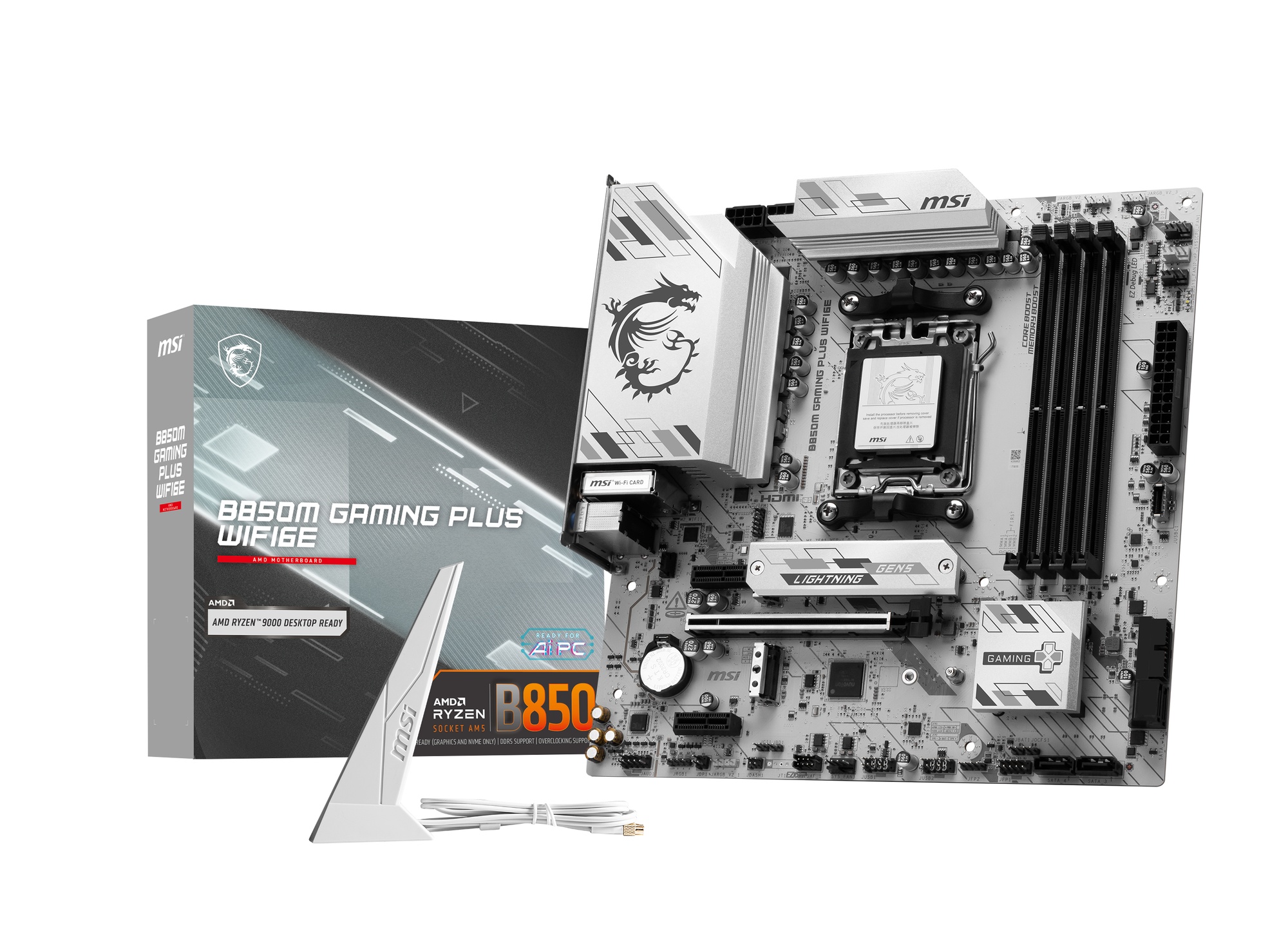 MSI B850M GAMING PLUS WIFI6E