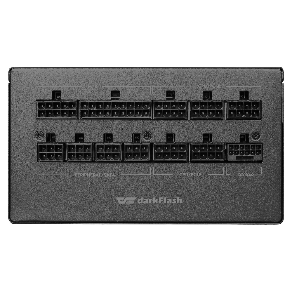 darkFlash 80Plus Gold ATX3.1&PCIe5.1規格対応 850W電源 [PMT850-BLACK]