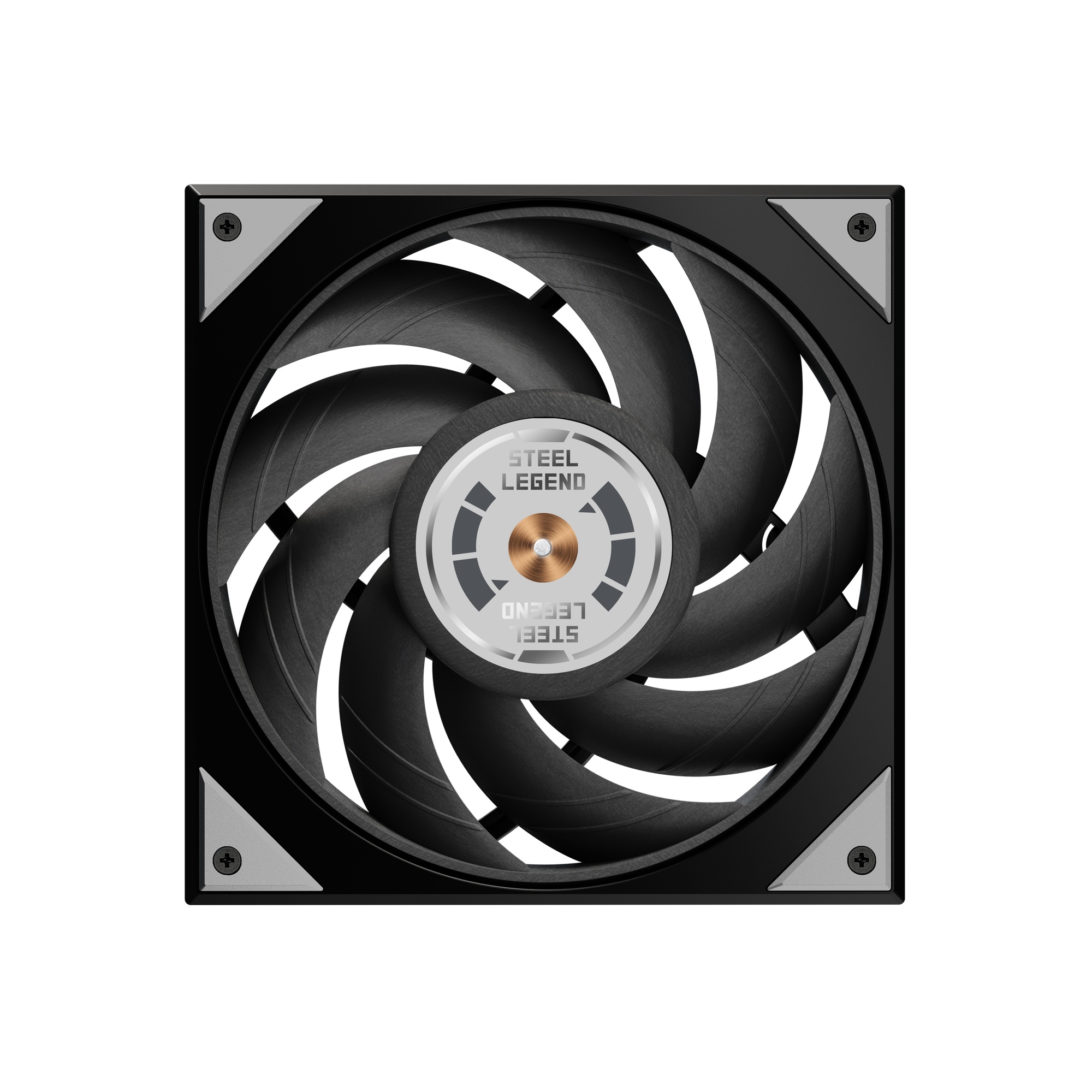 ASRock 水冷クーラー Steel Legend Dark 360 LCD 360mm ブラック 簡易水冷 3.4インチLCDディスプレイ搭載 CPU温度表示対応 LGA1700 AM5 対応