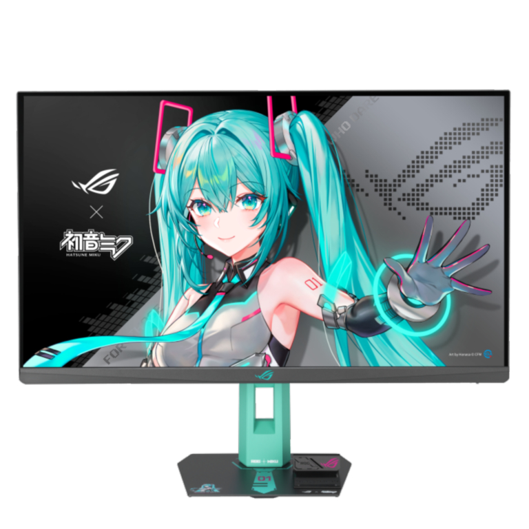 【初音ミク】ASUS ROG Strix XG27ACMEG-G Hatsune Miku Edition