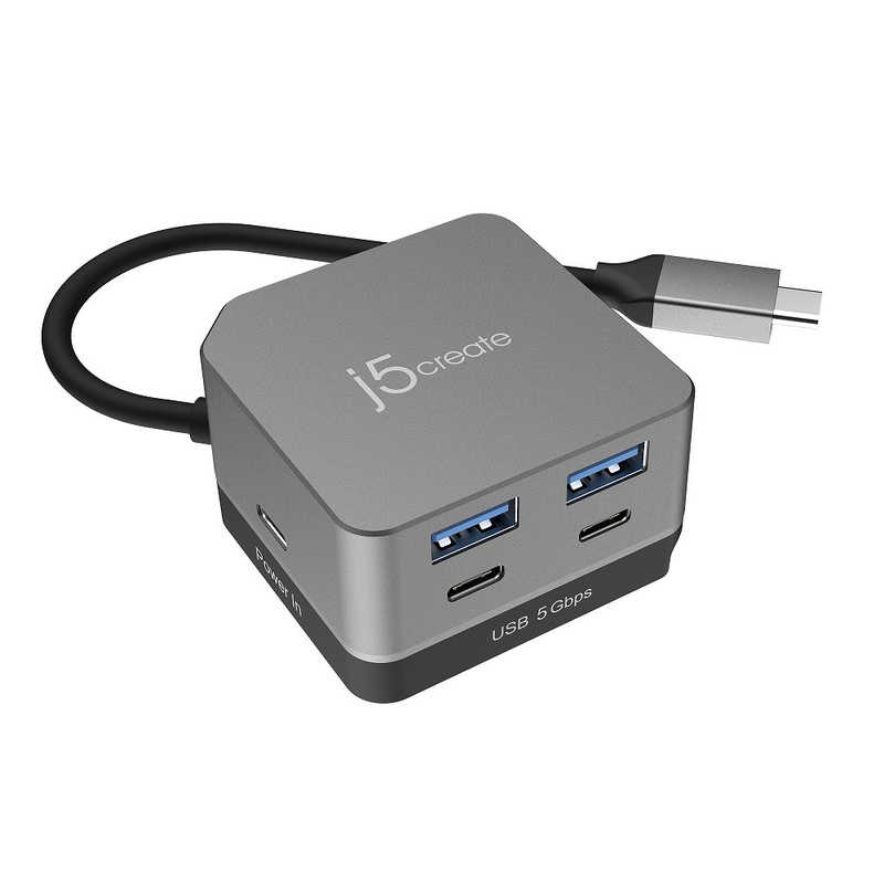j5 create USB-C to 4K144Hz HDMI+PD100W 6in1 マルチハブ [JCD361]