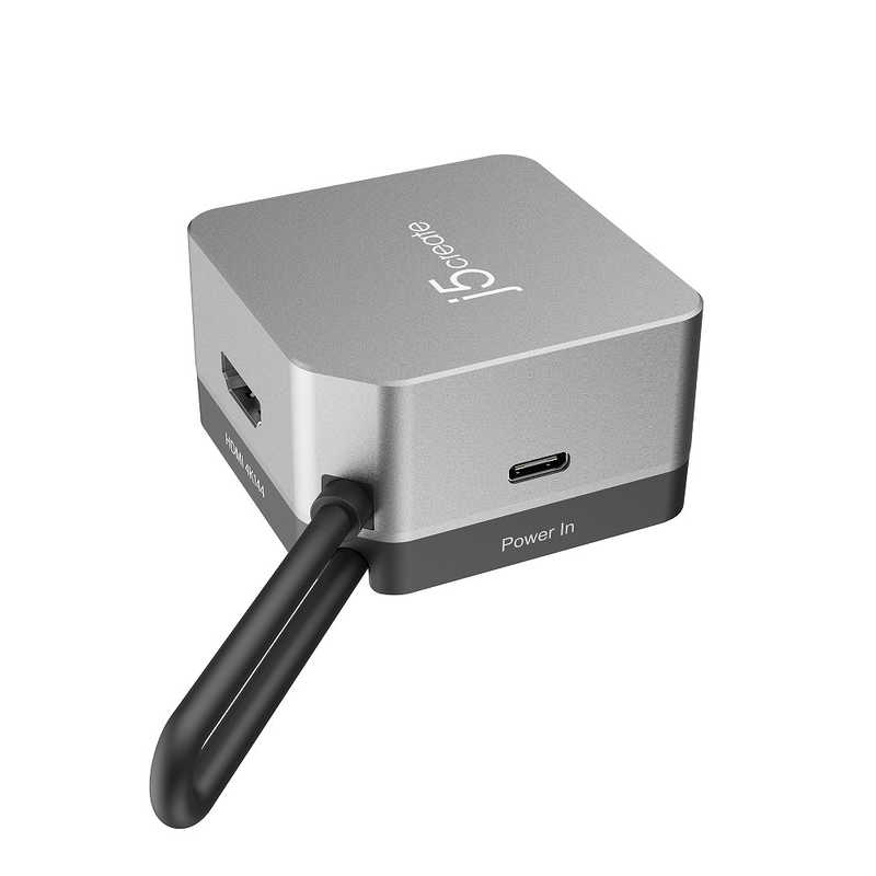 j5 create USB-C to 4K144Hz HDMI+PD100W 6in1 マルチハブ [JCD361]