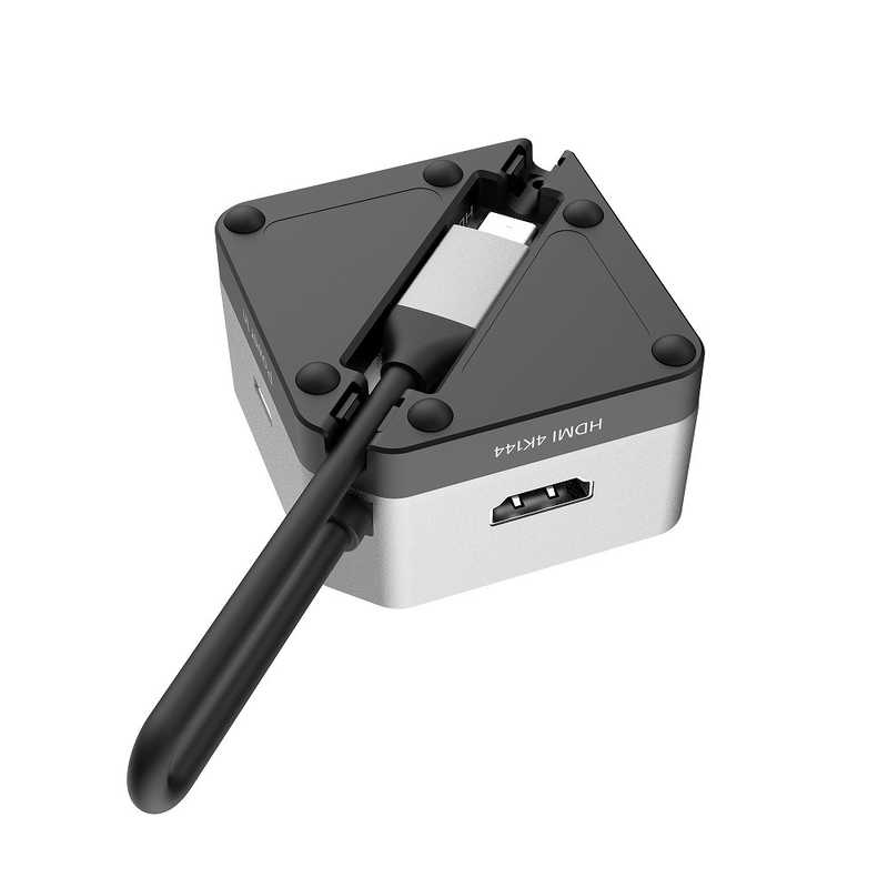 j5 create USB-C to 4K144Hz HDMI+PD100W 6in1 マルチハブ [JCD361]