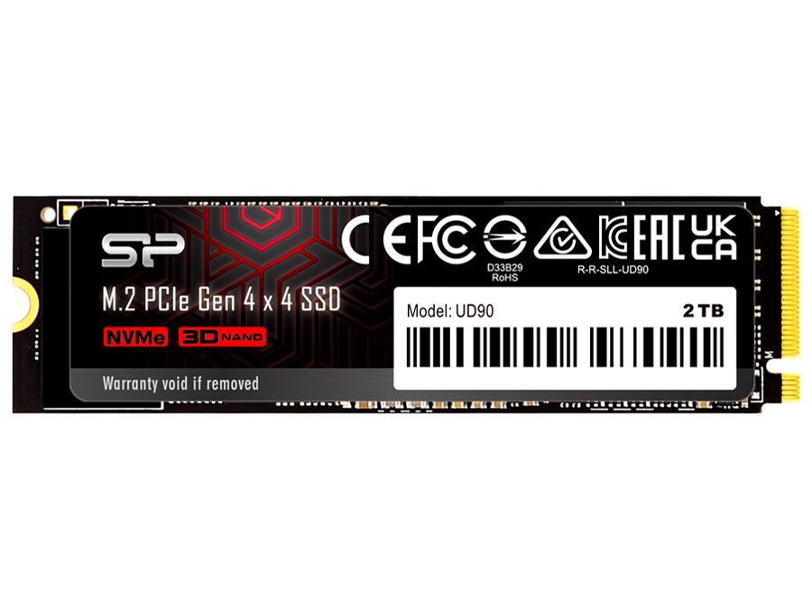 Silicon Power SSD 2TB PCIe Gen 4x4 UD90 [SP02KGBP44UD9005]