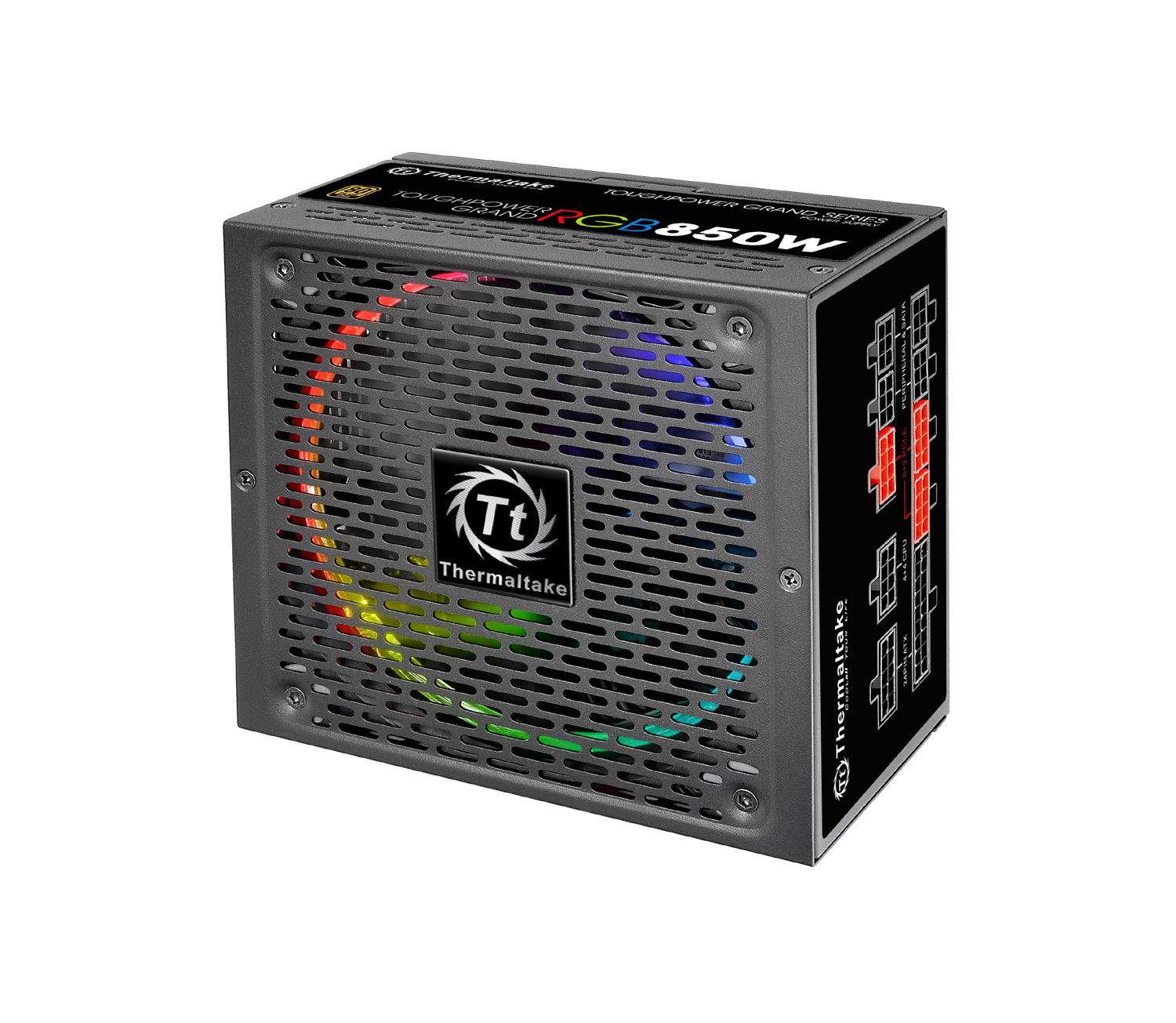 Thermaltake(サーマルテイク) 850W 80Plus Gold認証 ATX電源ユニット PS-TPG-0850FPCGJP-R TOUGHPOWER GRAND RGB 850W
