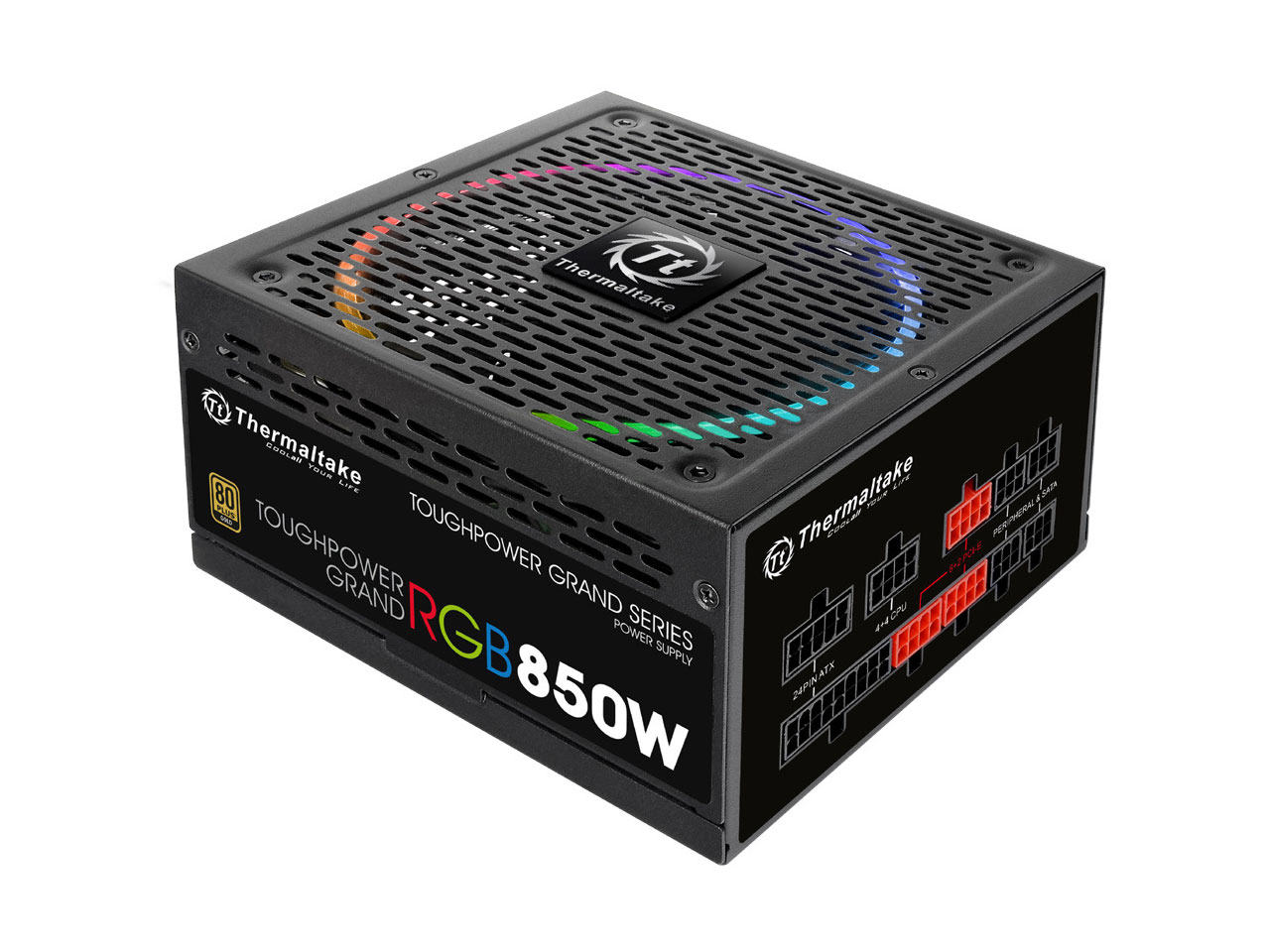 Thermaltake Toughpower Grand RGB 850W Gold PS-TPG-0850FPCGJP-R [Black]