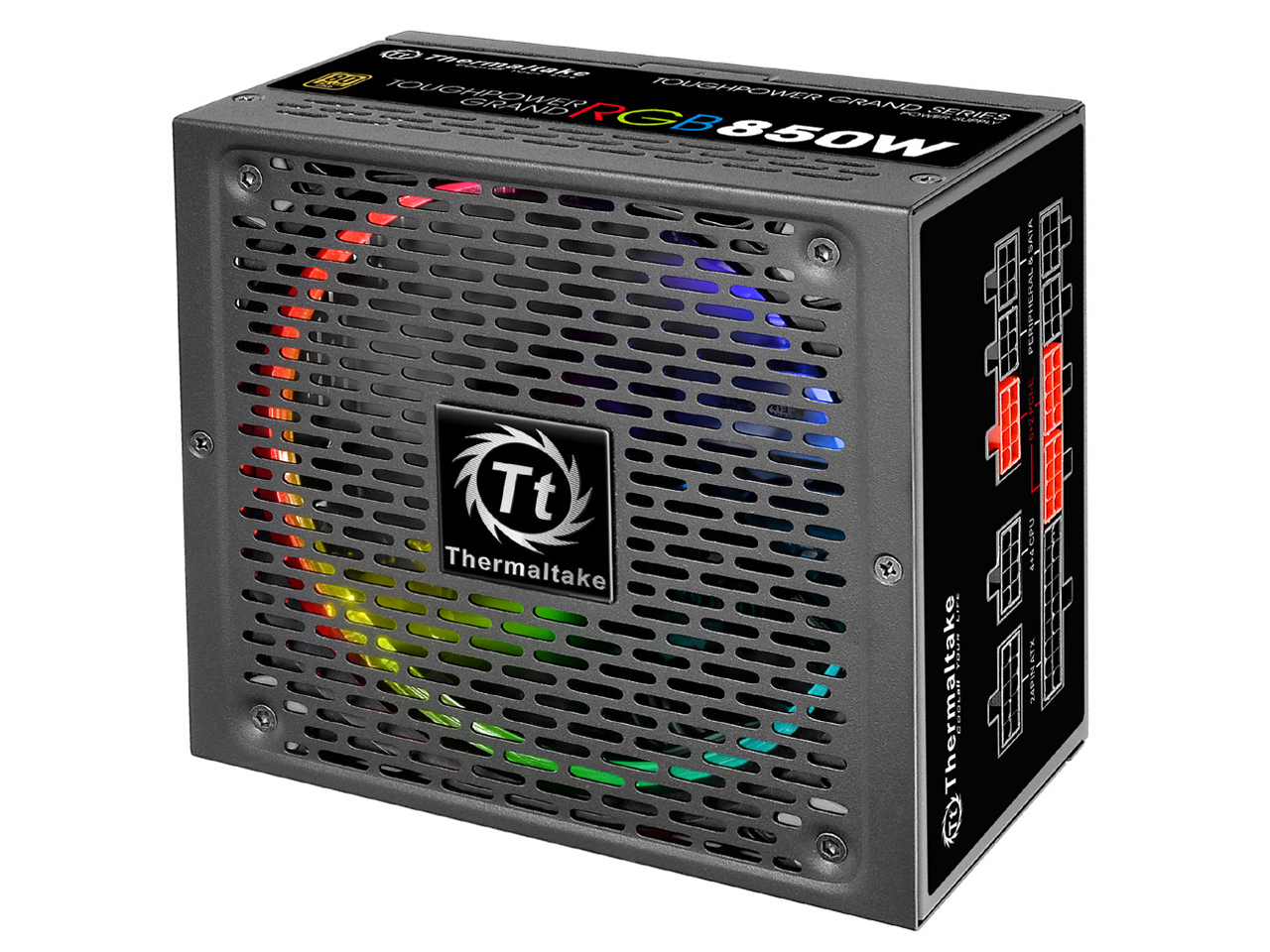 Thermaltake Toughpower Grand RGB 850W Gold PS-TPG-0850FPCGJP-R [Black]