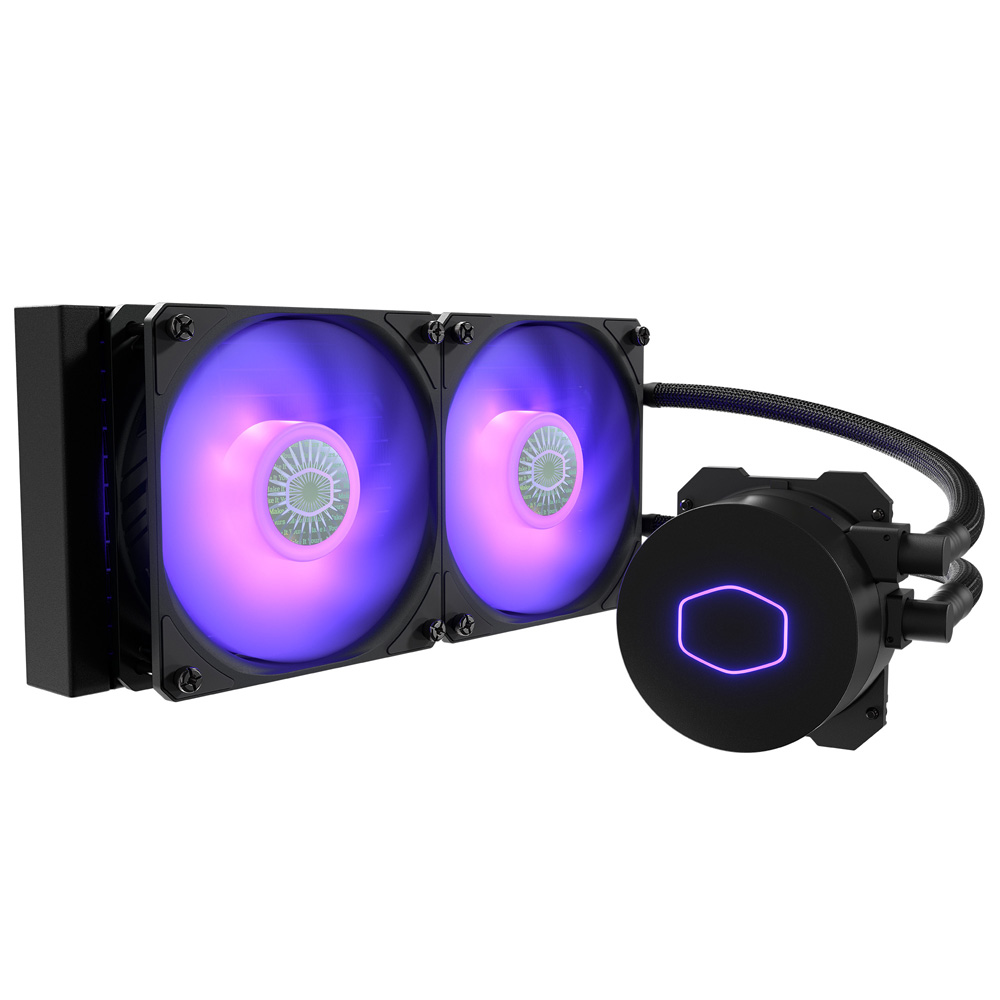 Cooler Master(クーラーマスター) 240mm 水冷式 CPUクーラー MasterLiquid ML240L V2 RGB