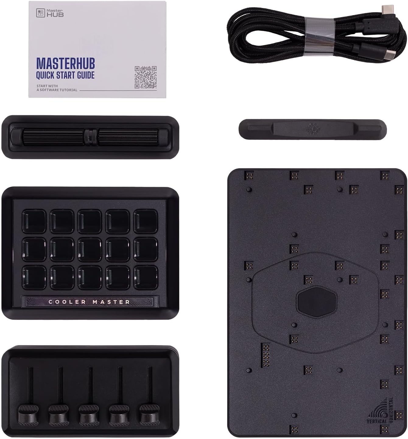 CoolerMaster MasterHUB Creator Kit モジュラーコントロールシステム [MHSK13AA00]
