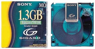 SONY EDMG13CDF(Windowsフォーマット済/3.5インチMOディスク 1.3GB)
