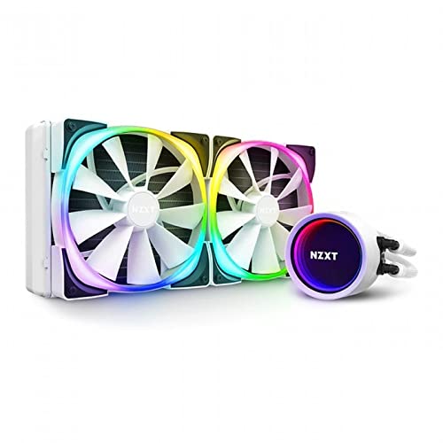 NZXT KRAKEN Xシリーズ 水冷CPUクーラー Kraken X63 RGB ホワイト [RL-KRX63-RW]