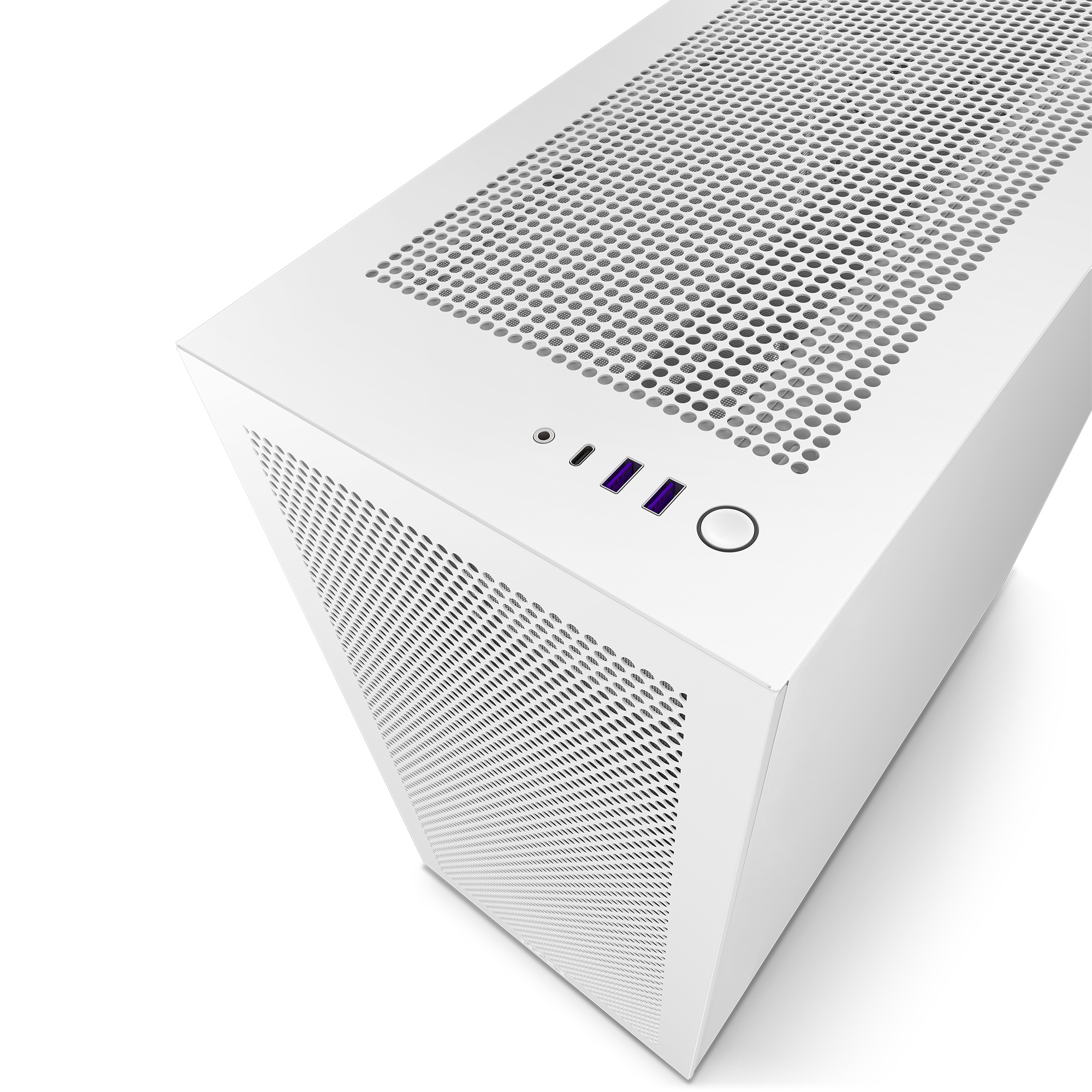 【アウトレット品】NZXT H7 Flow White&Black ミドルタワー PCケース マットホワイト&ブラック(外箱破損)