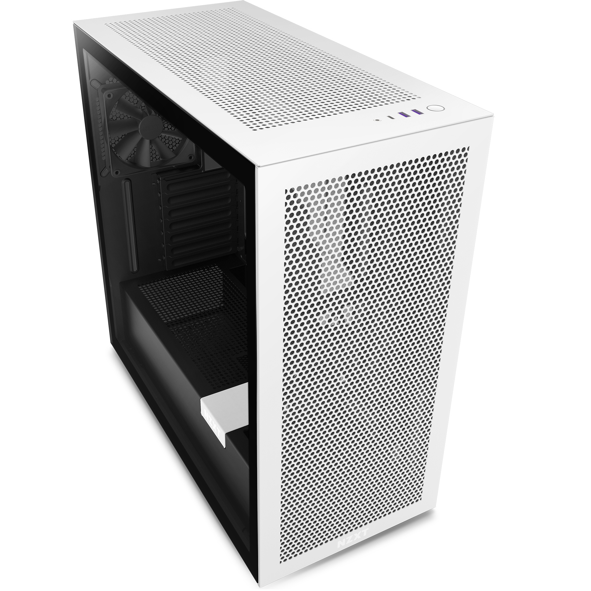 【アウトレット品】NZXT H7 Flow White&Black ミドルタワー PCケース マットホワイト&ブラック(外箱破損)