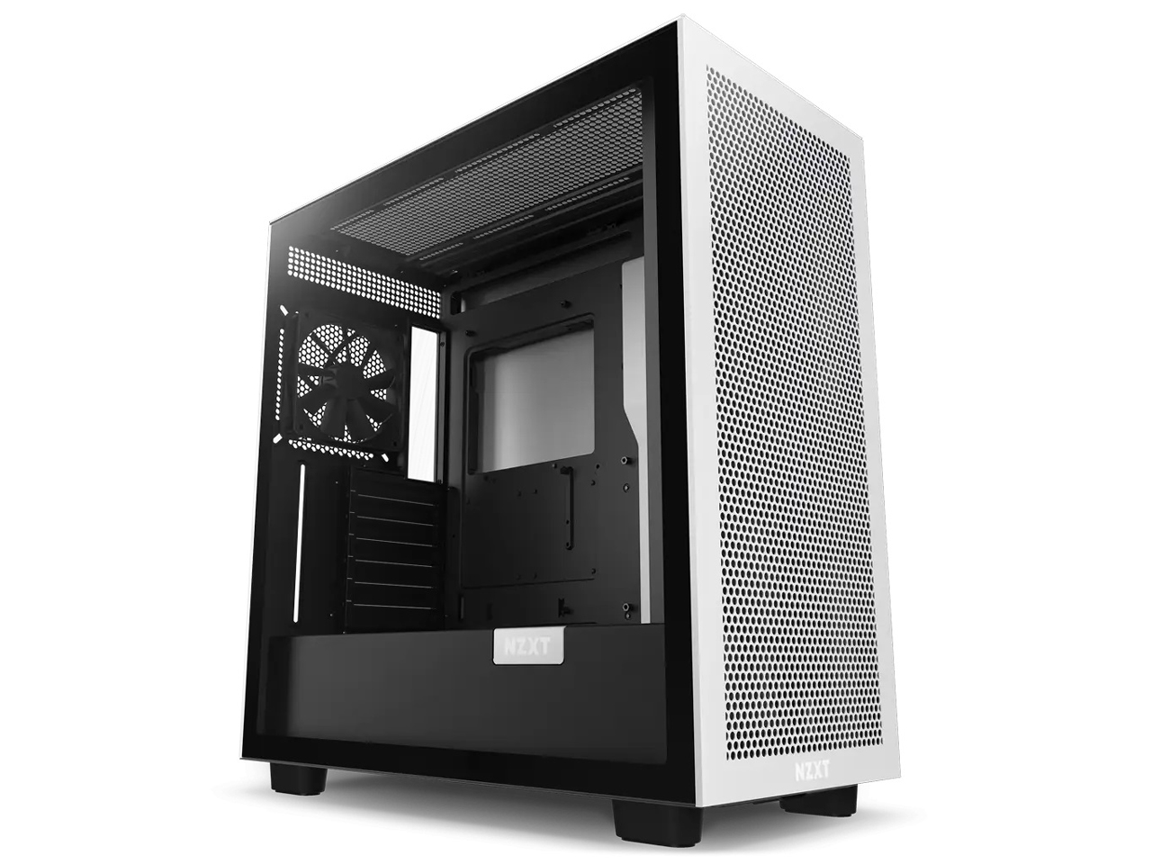 【アウトレット品】NZXT H7 Flow White&Black ミドルタワー PCケース マットホワイト＆ブラック
