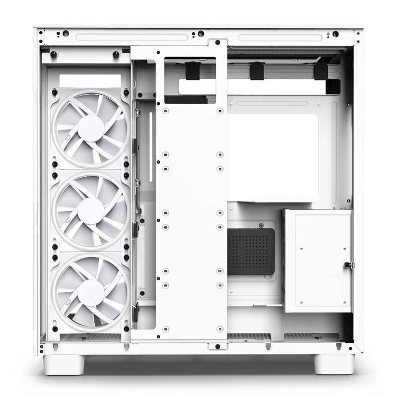 【アウトレットセール】【アウトレット品】NZXT H9 Elite White CM-H91EW-01 ミドルタワー ピラーレス PCケース ホワイト