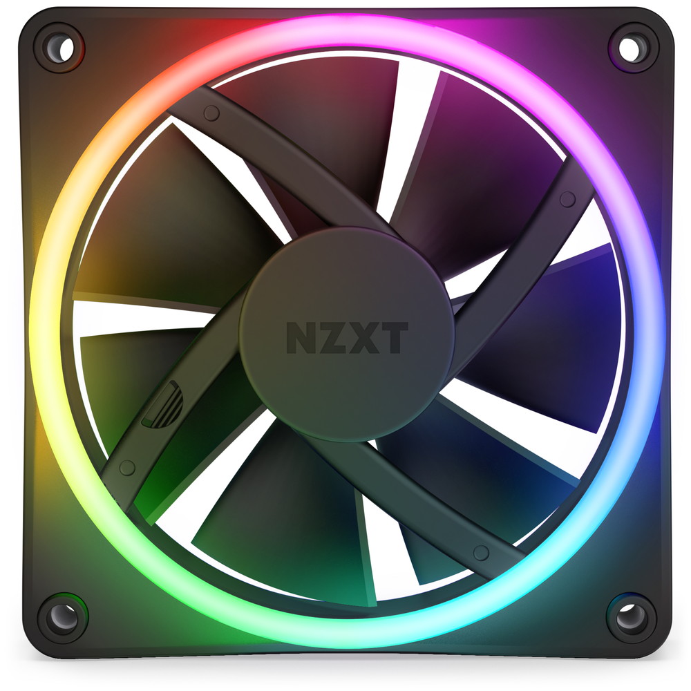 NZXT F120 RGB DUO Triple Pack RF-D12TF-B1 [ブラック][３個入]