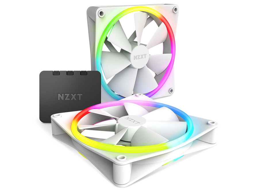 NZXT F140 RGB DUO Twin Pack RF-D14DF-W1 [ホワイト]