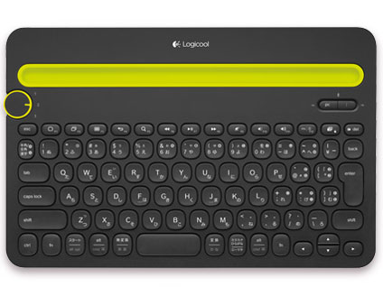 【訳あり品】【箱破損】【未開封・未使用】logicool Multi-Device Keyboard K480 K480BK [ブラック]（メーカー保証付き）