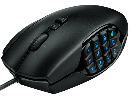 logicool MMO Gaming Mouse G600 G600t
