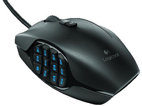 logicool MMO Gaming Mouse G600 G600t